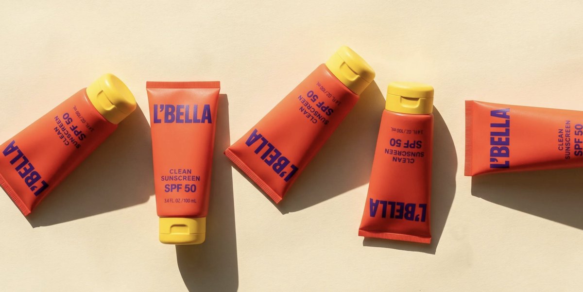 Tubos de crema solar L'Bella